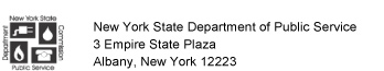 The New York State Department of Public Service 